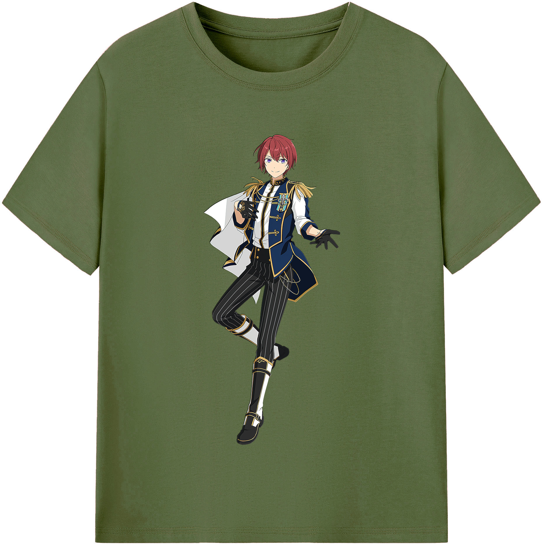（画像用） あんさんぶるスターズ! Ensemble Stars 綿100％半袖Tシャツ（フロントプリント）